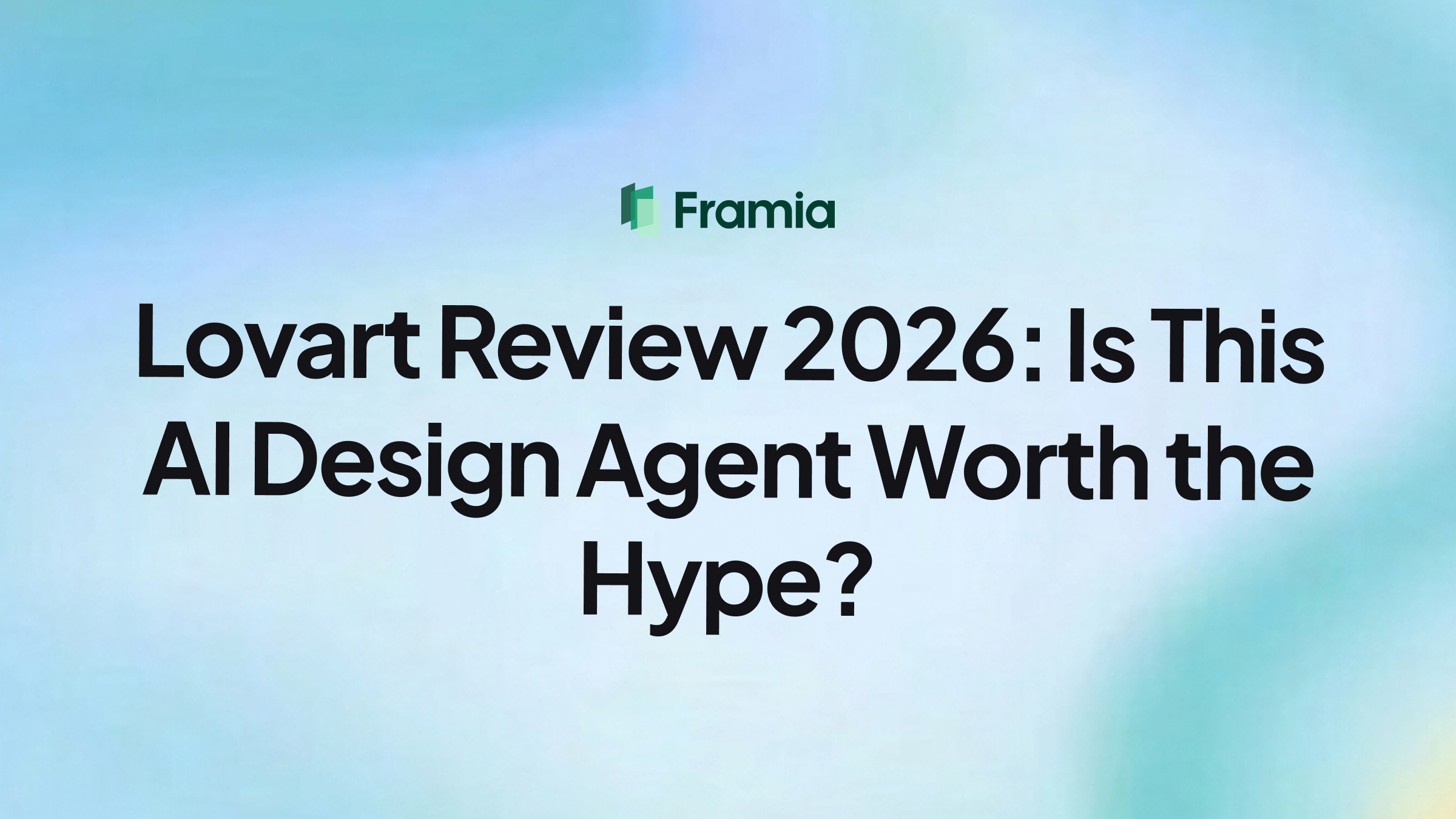 Lovart Review 2026: Is This AI Design Agent Worth the Hype?