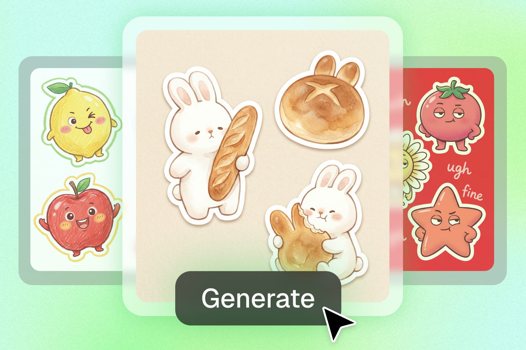 AI Sticker Generator Online Free: Quickly Create Custom Stickers 