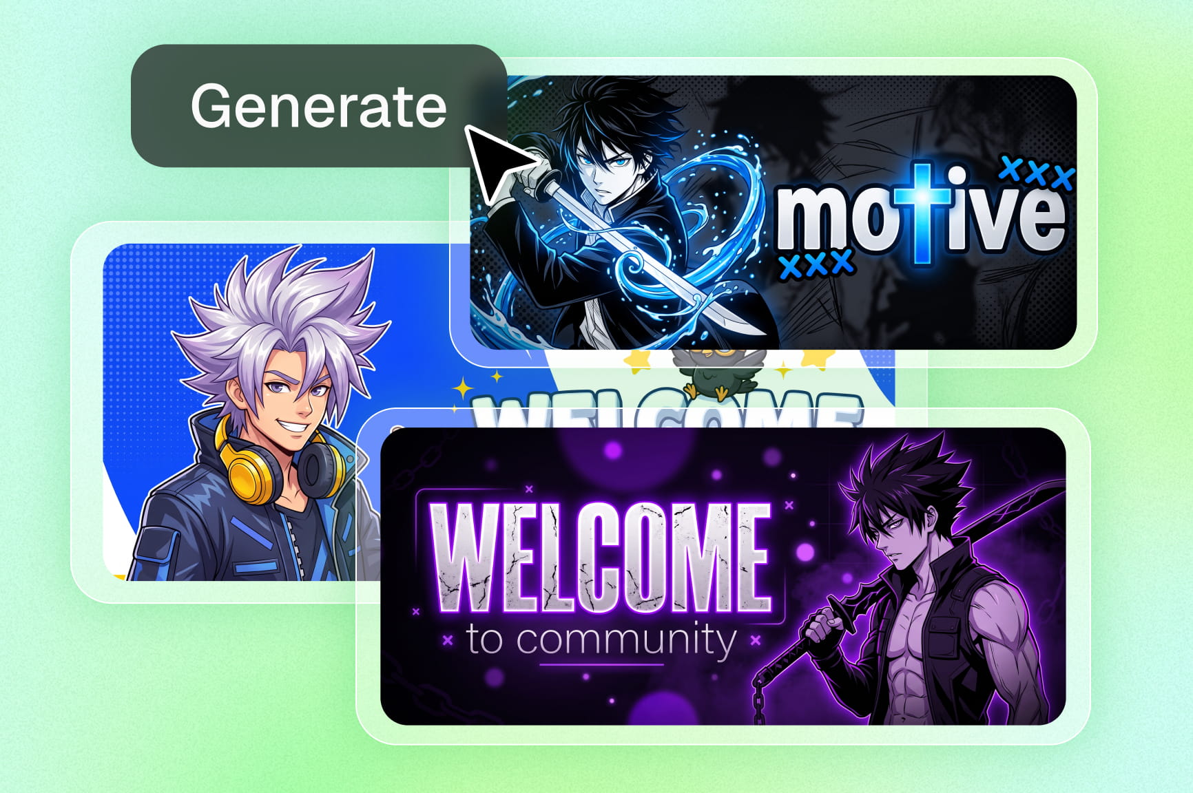 Discord Banner Maker – Design Custom Server Art with AI